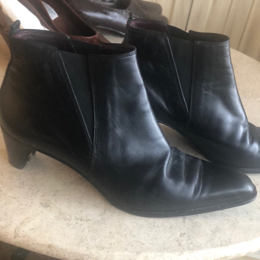 Black booties size 40 from Bergdorf Goodman